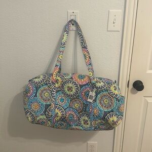Large Vera Bradley Travel Duffler